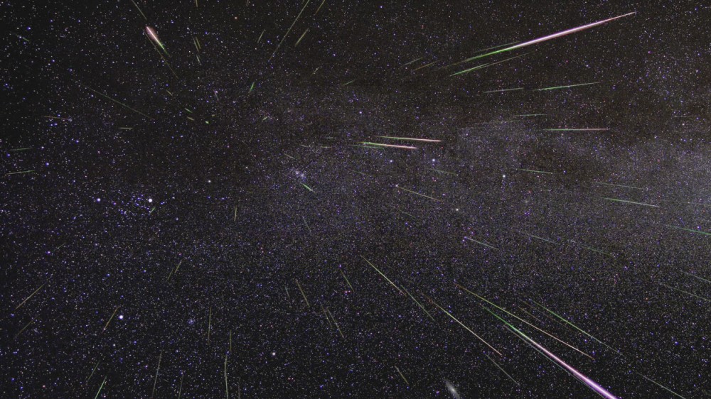 Chuva de meteoros Geminids