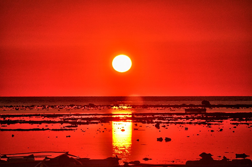 O segredo do pôr do sol avermelhado